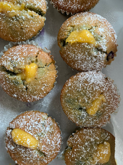 Blueberry & Lemon Curd Muffins